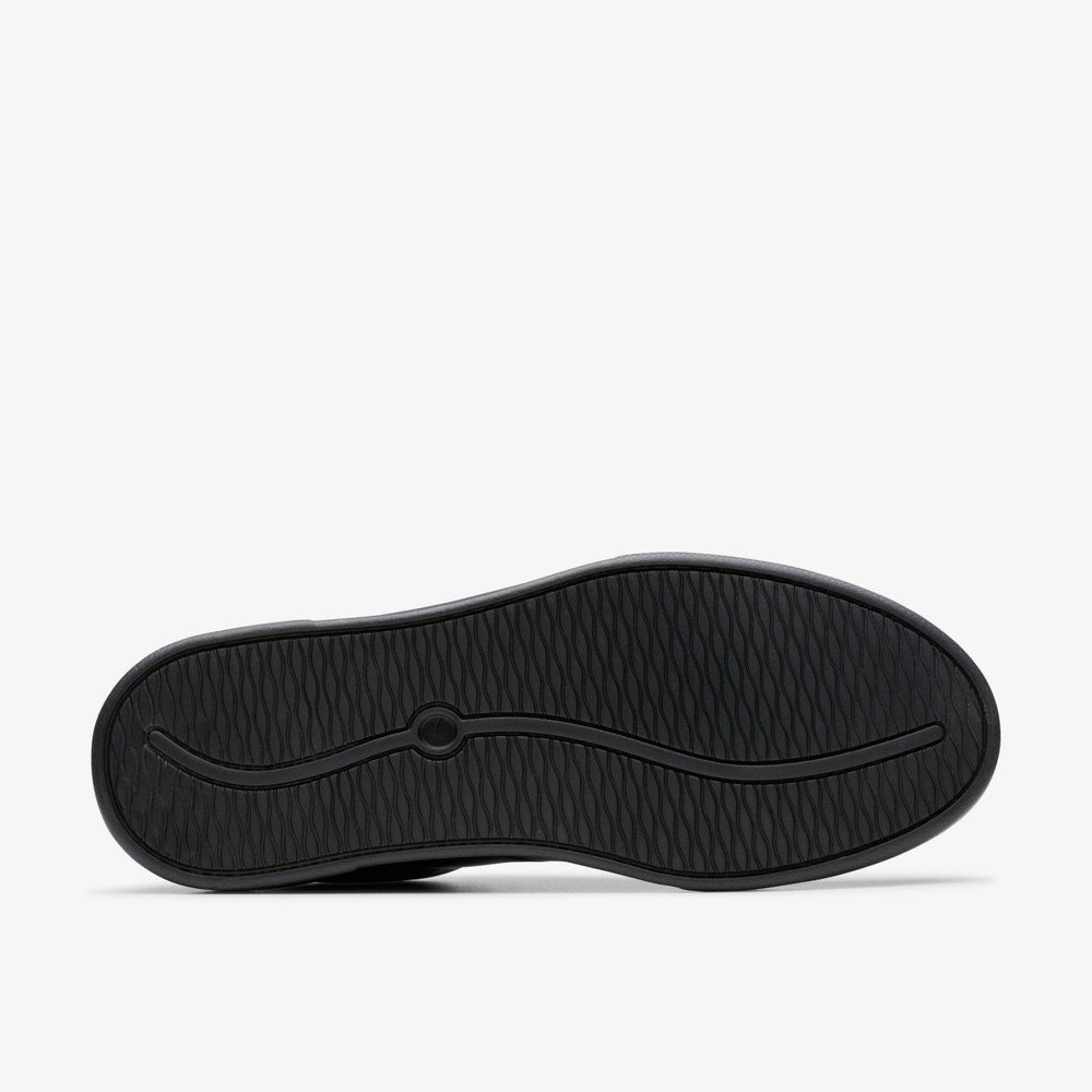 Romsey Lace Black Leather