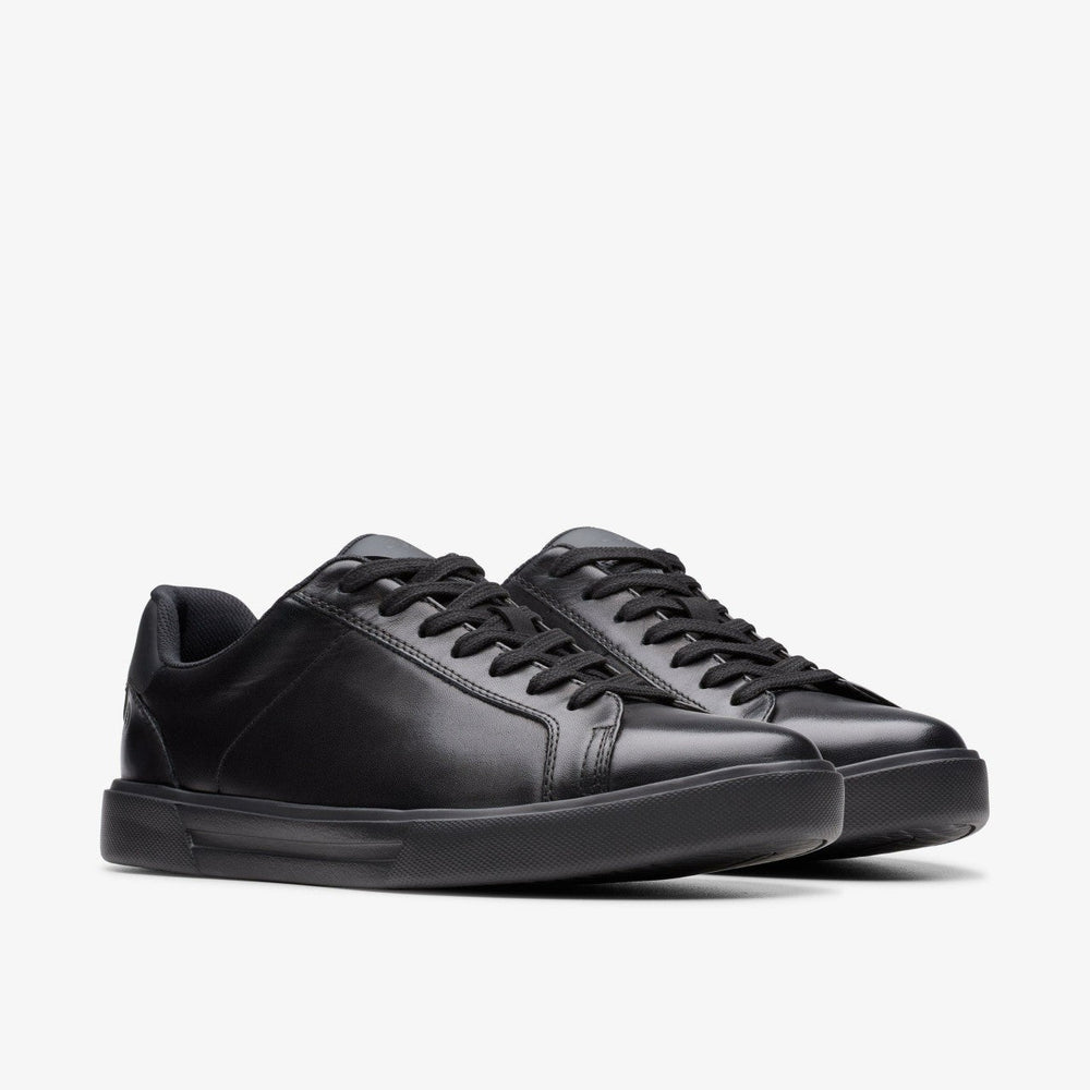 Romsey Lace Black Leather