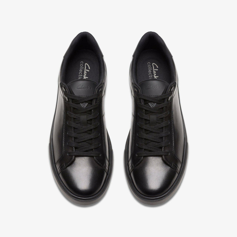 Romsey Lace Black Leather