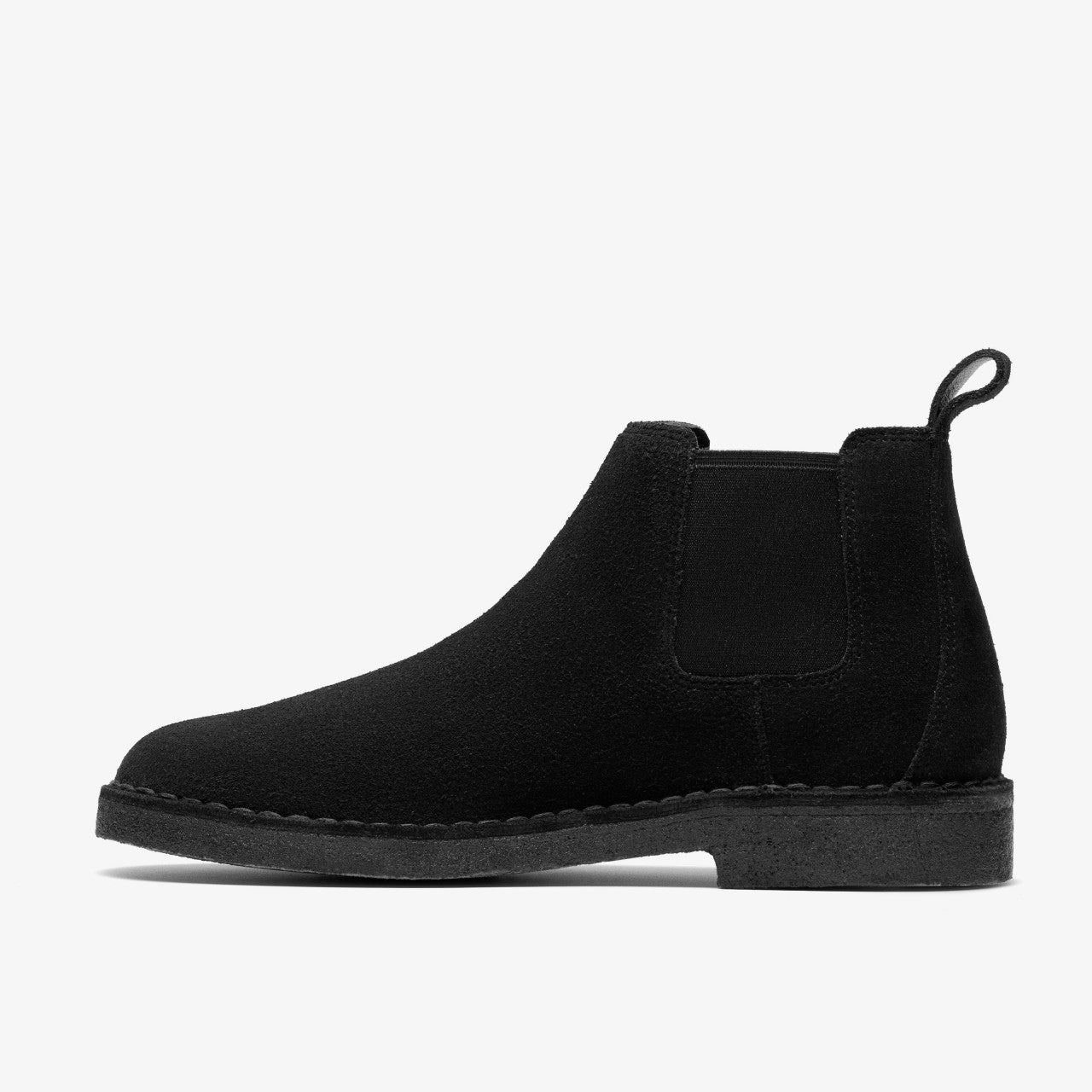 Desert Chelsea Black Suede