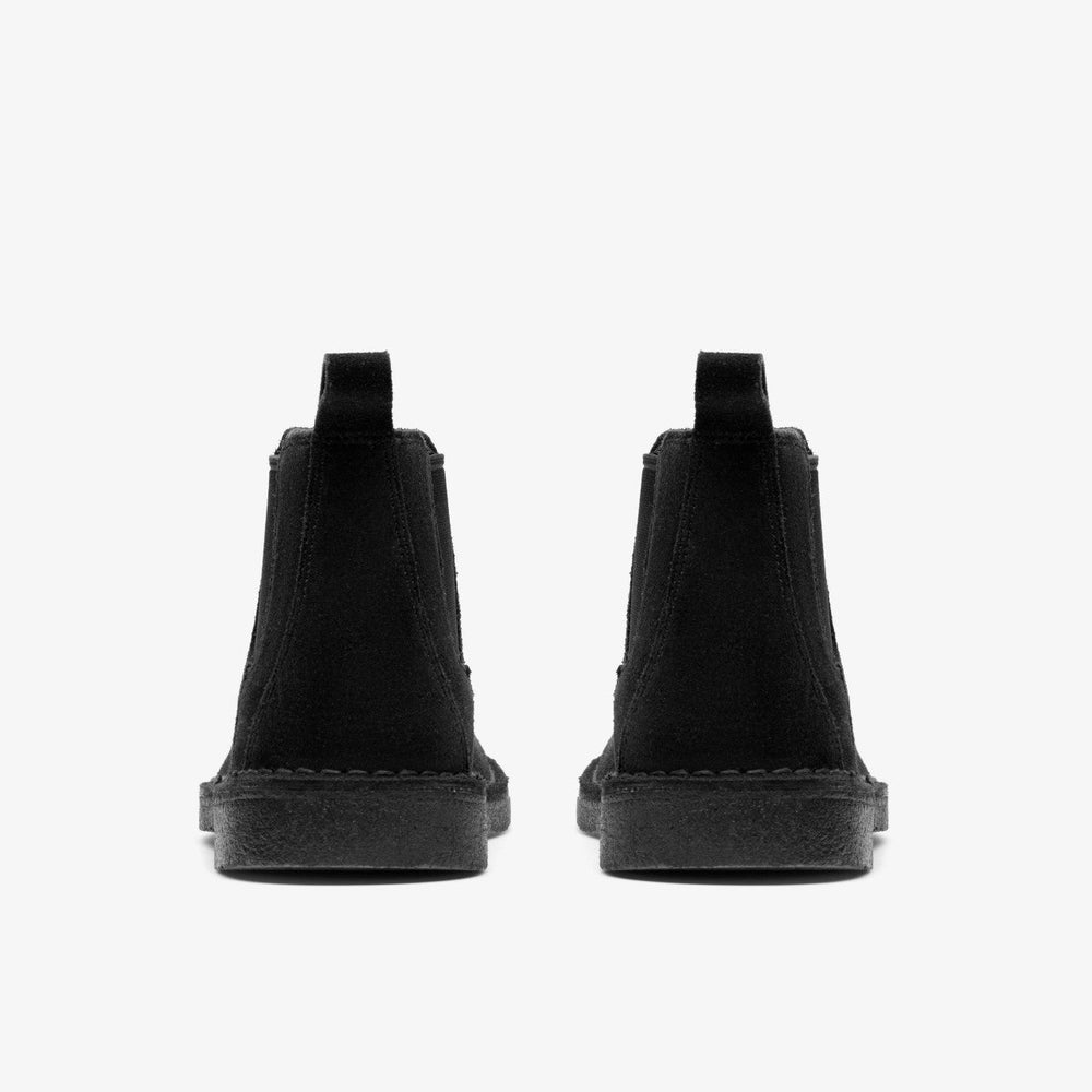 Desert Chelsea Black Suede