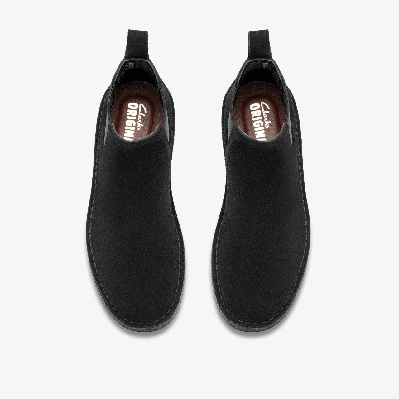 Desert Chelsea Black Suede