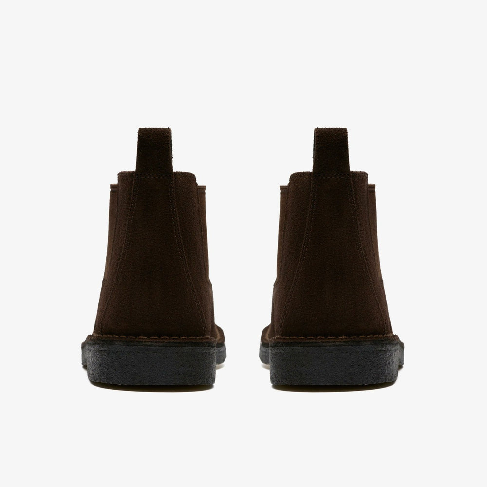 Desert Chelsea Dark Brown Suede