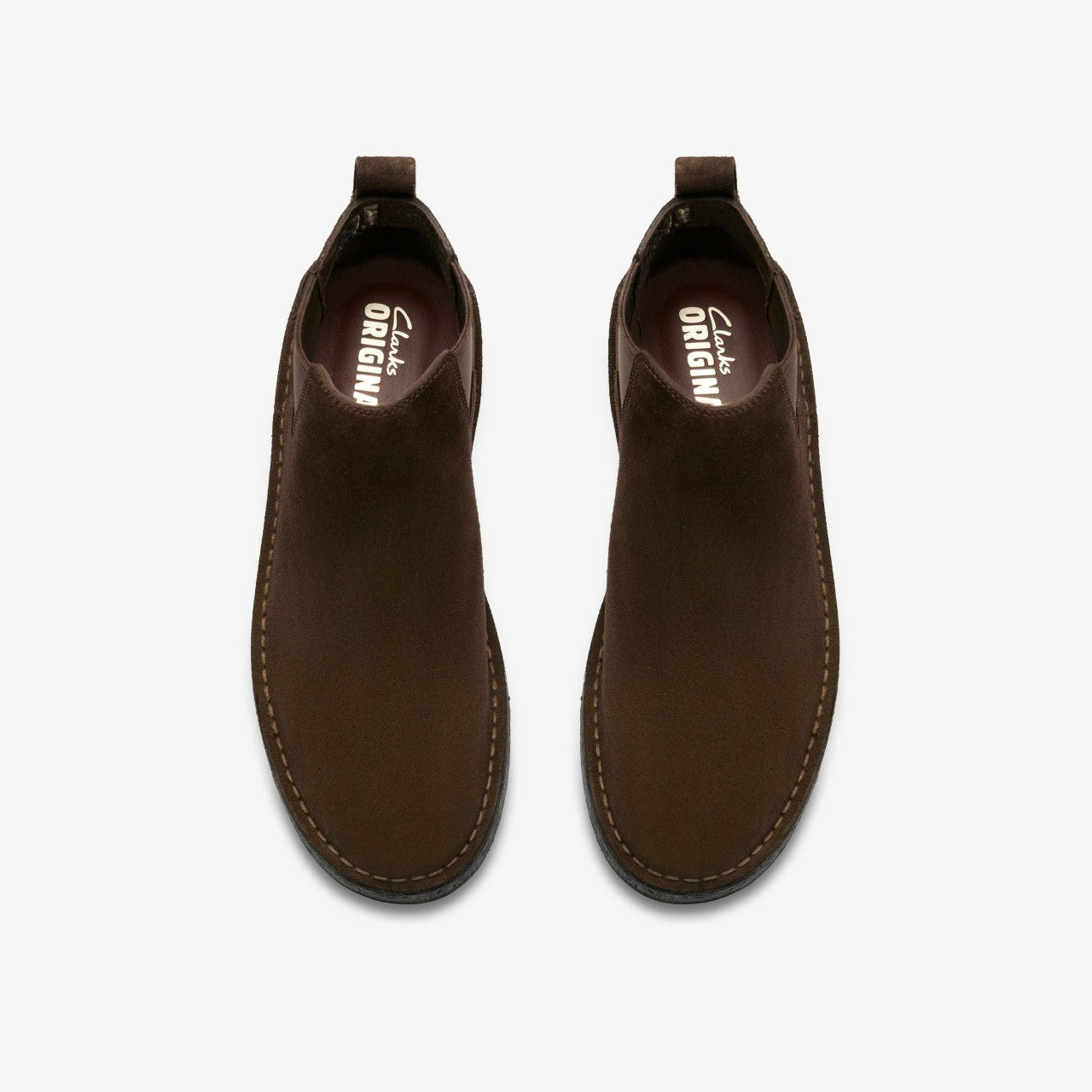 Desert Chelsea Dark Brown Suede