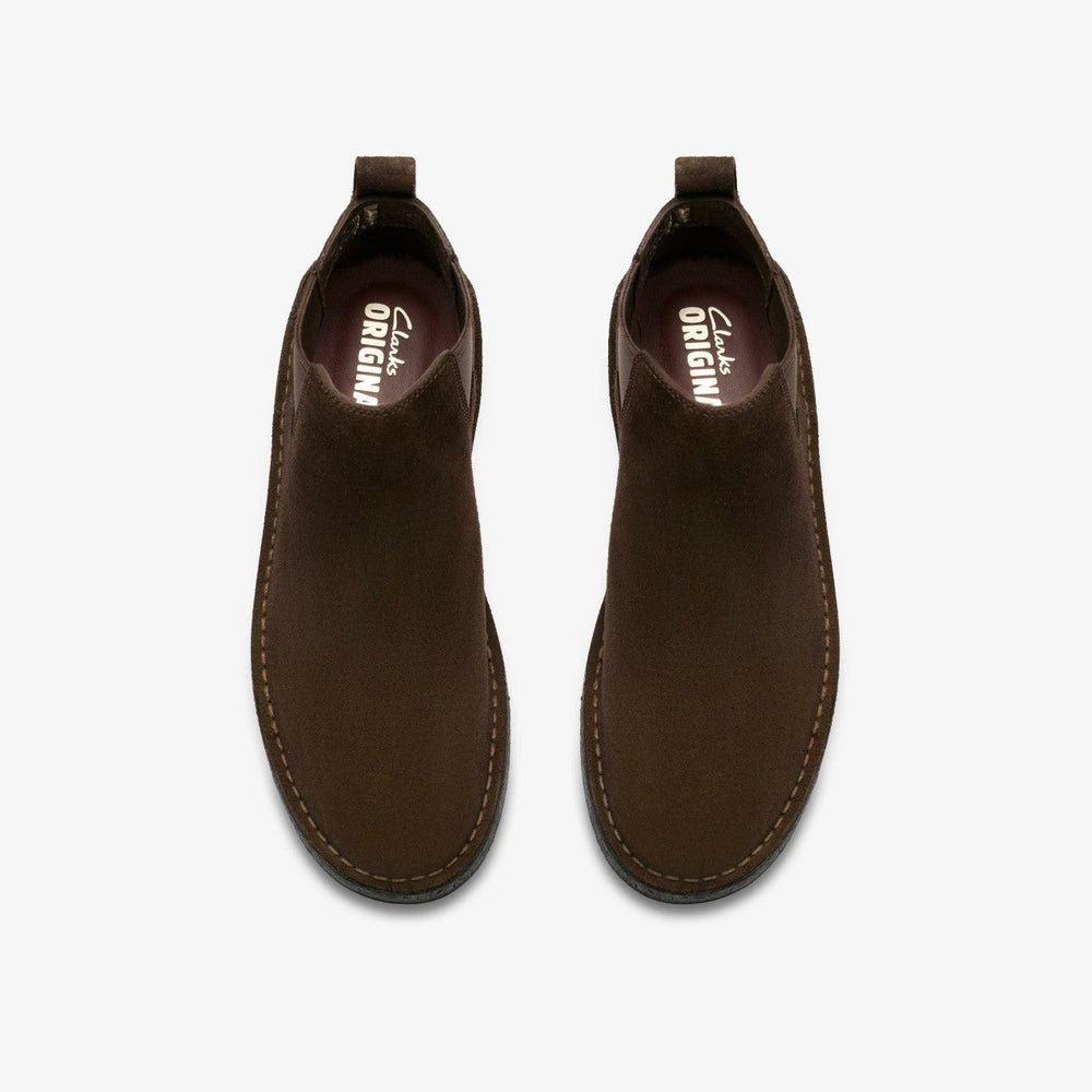 Desert Chelsea Dark Brown Suede