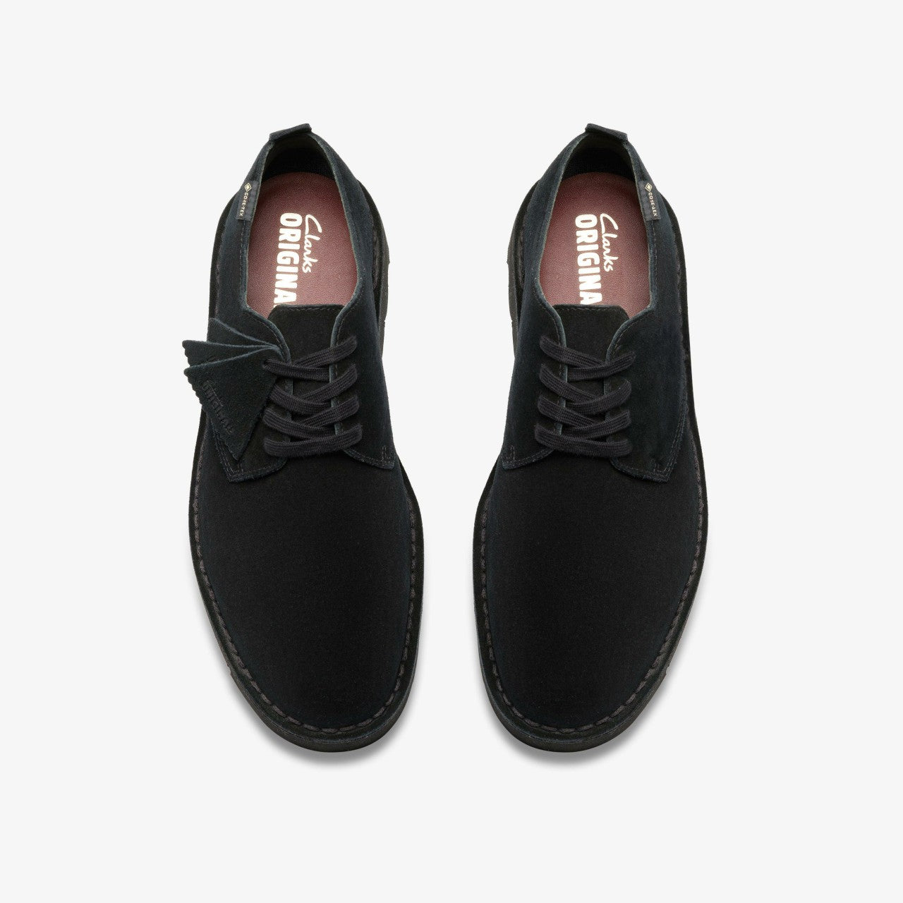Desert London GORE-TEX Black Suede