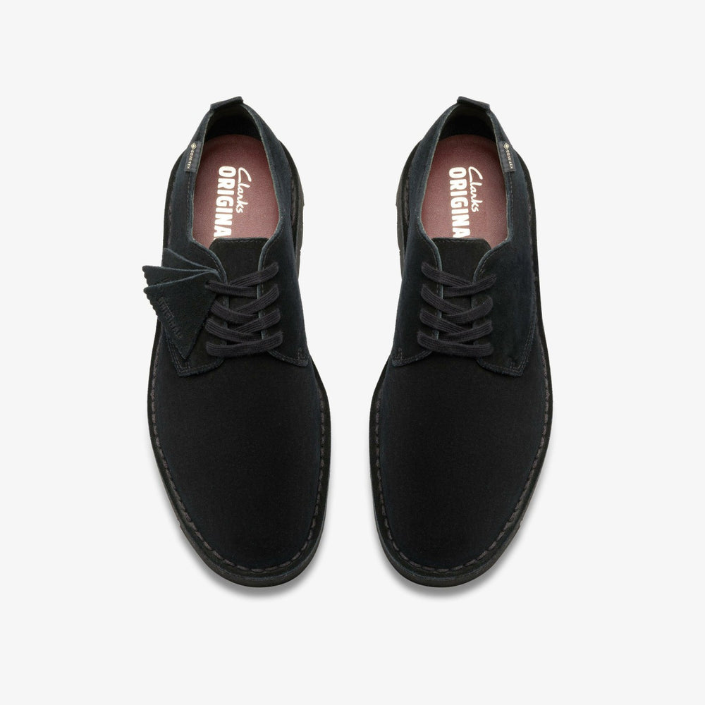 Desert London GORE-TEX Black Suede