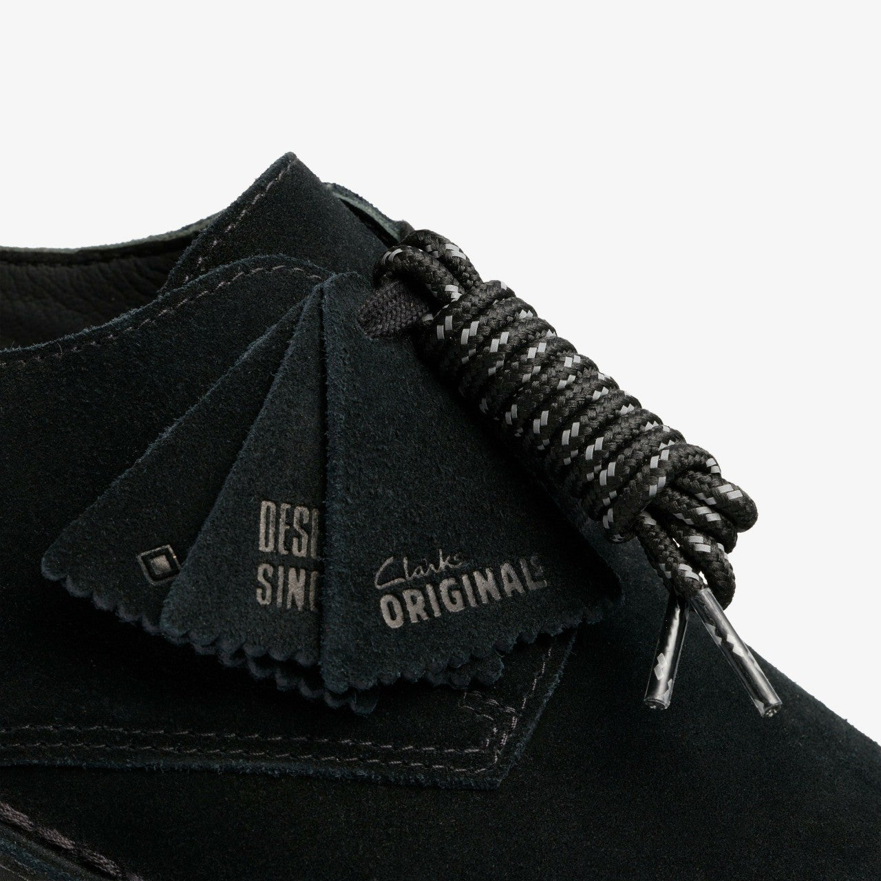 Desert London GORE-TEX Black Suede
