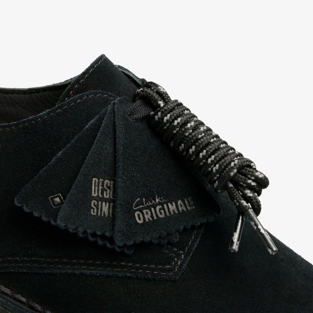 Desert London GORE-TEX Black Suede
