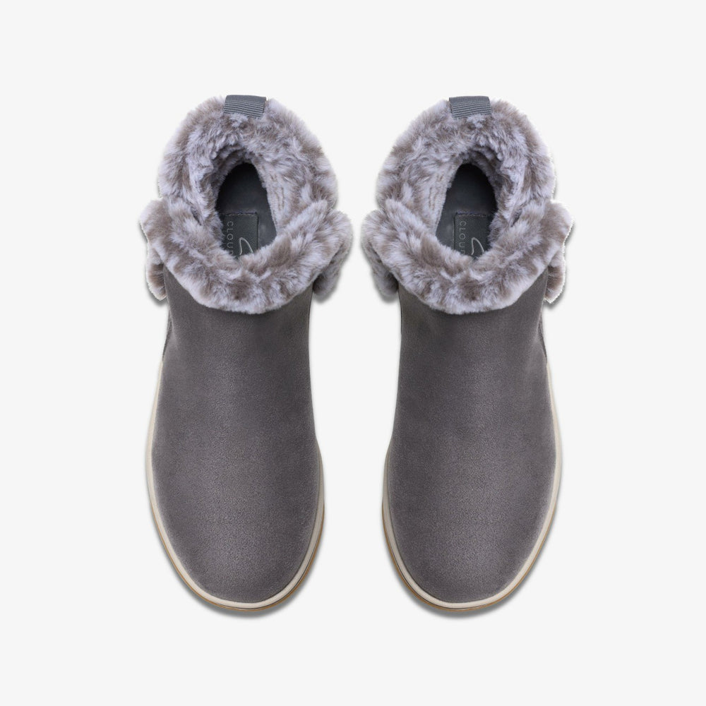 Brinkley Fur Dark Grey