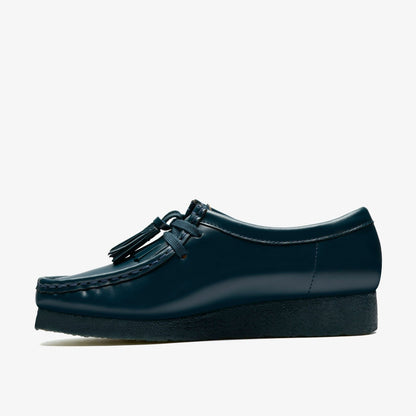 Wallabee Dark Teal Leather