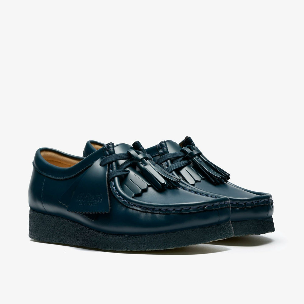 Wallabee Dark Teal Leather