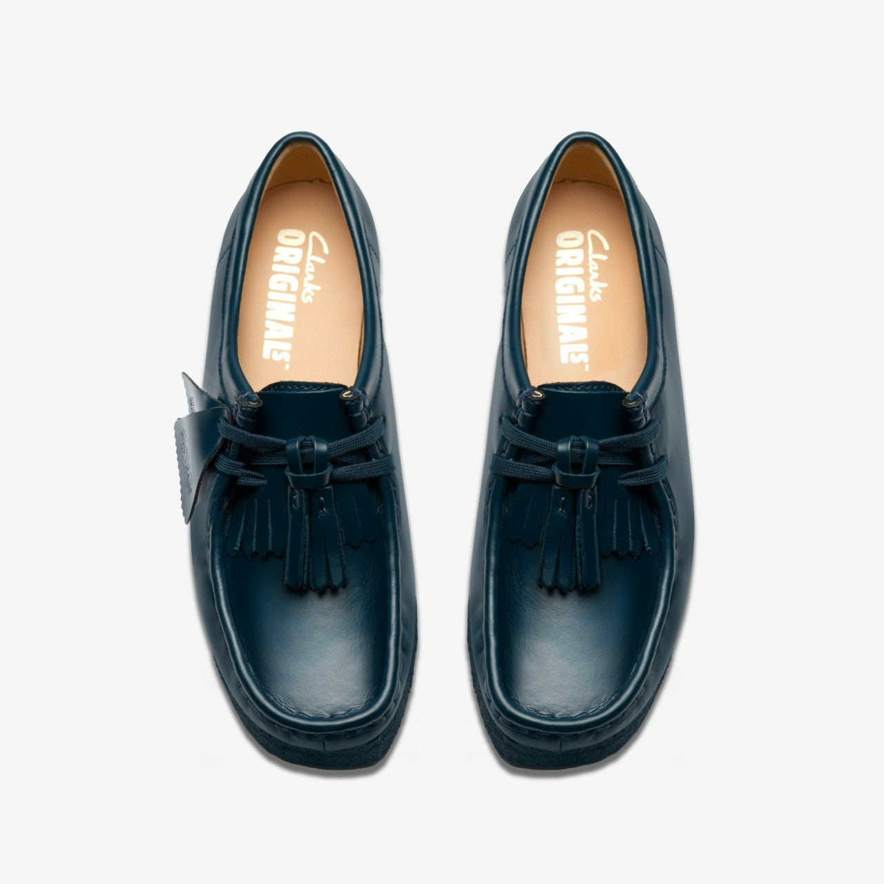 Wallabee Dark Teal Leather