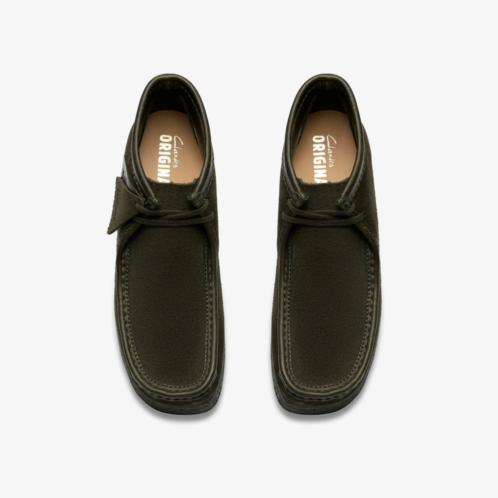 Wallabee Boot Loden Green Suede