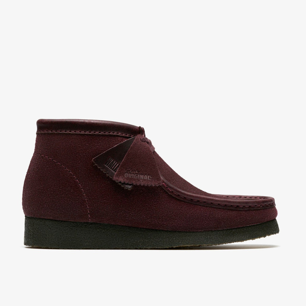 Wallabee Boot Purple Grape Suede
