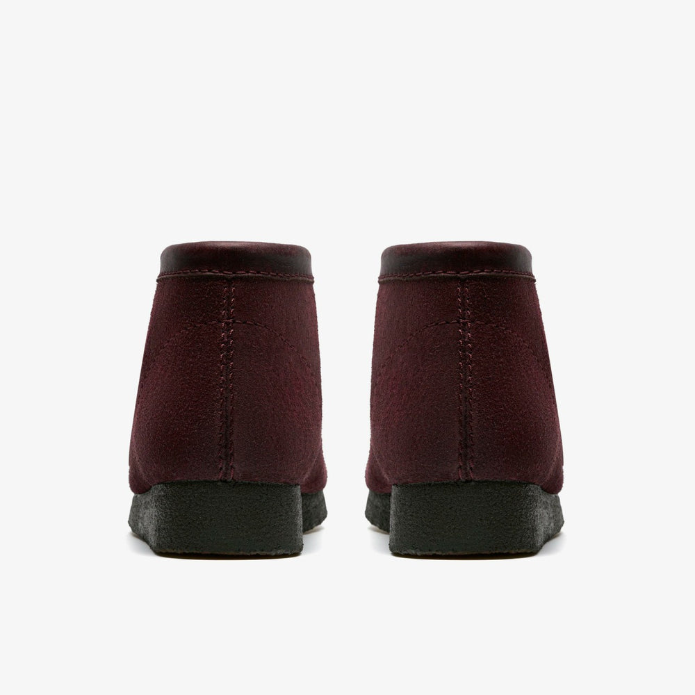 Wallabee Boot Purple Grape Suede