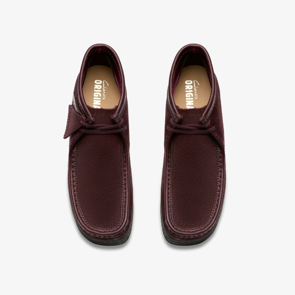 Wallabee Boot Purple Grape Suede