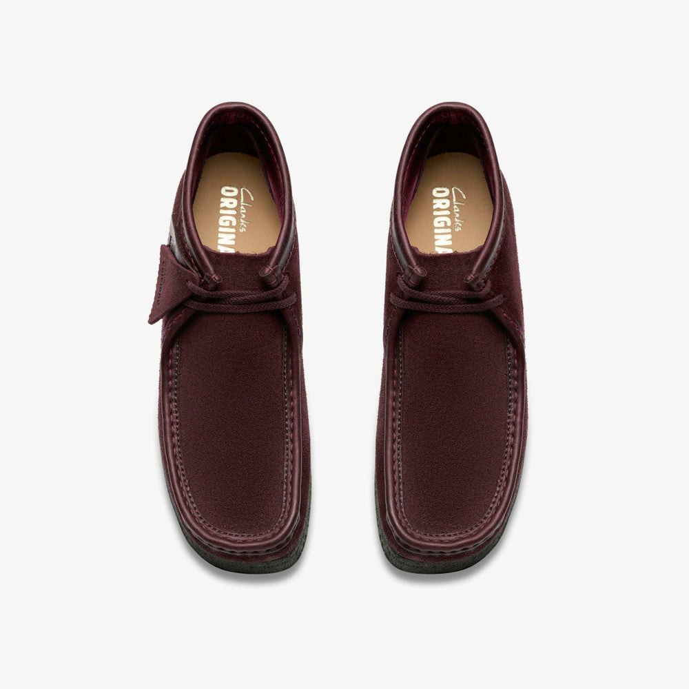 Wallabee Boot Purple Grape Suede