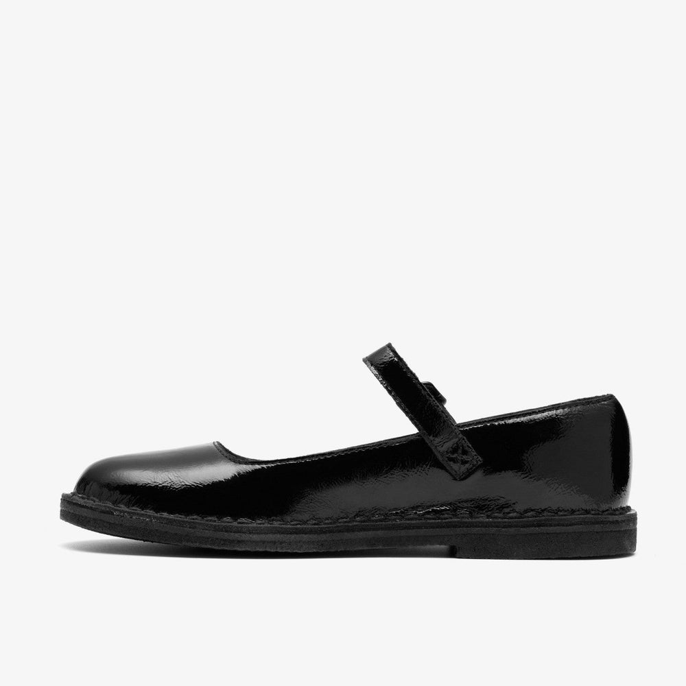 Desert Jane Black Patent