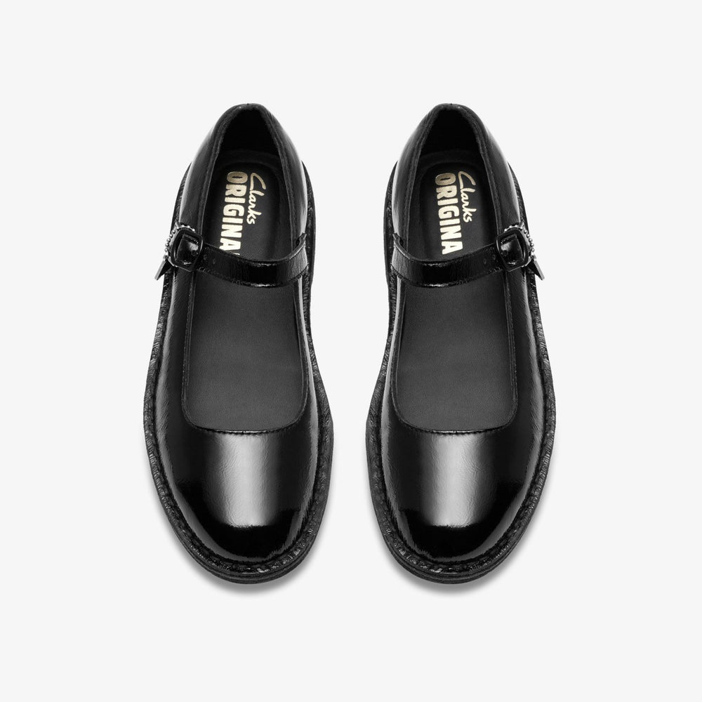 Desert Jane Black Patent