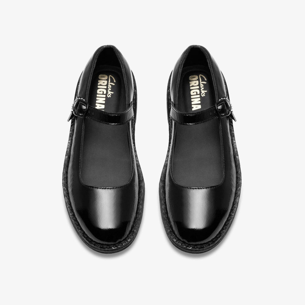 Desert Jane Black Patent