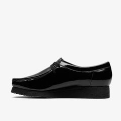 Wallabee Black Patent