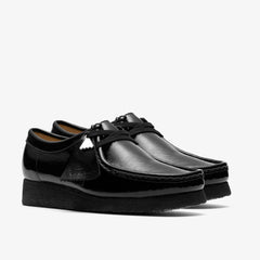 Wallabee Black Patent