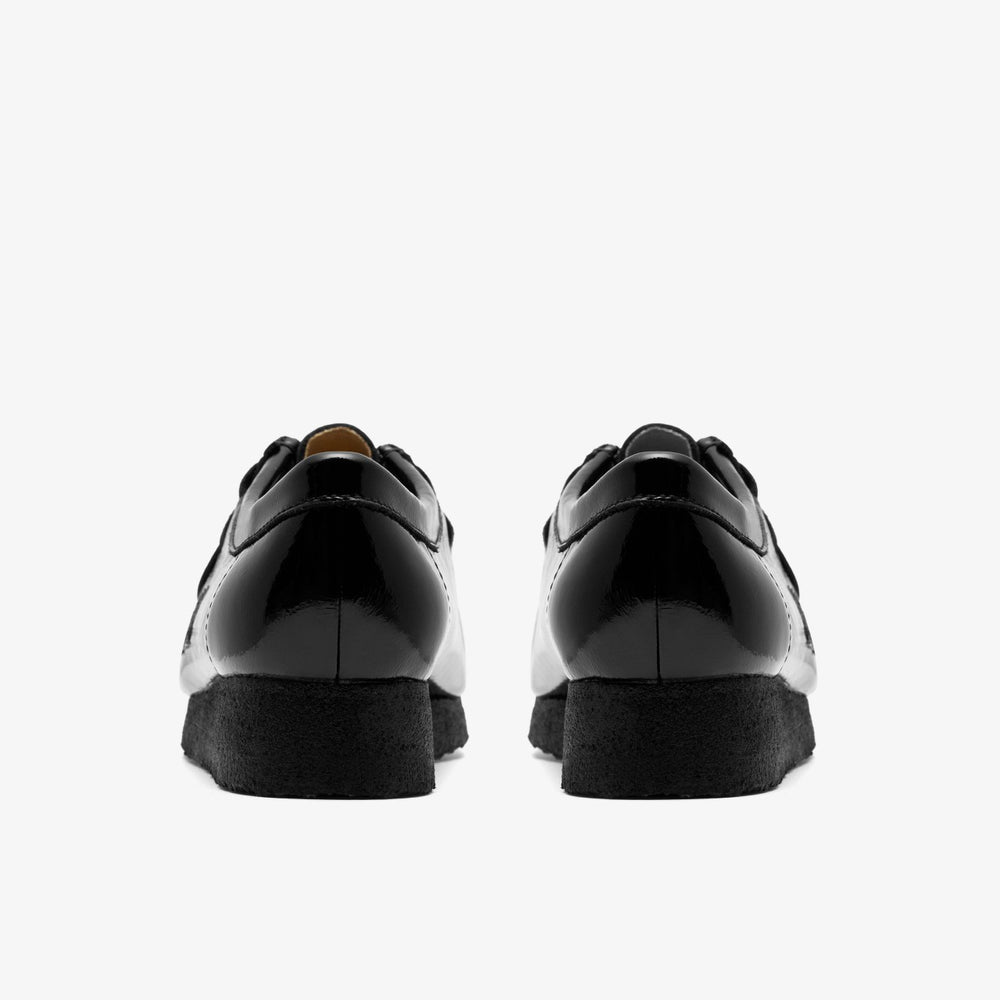 Wallabee Black Patent