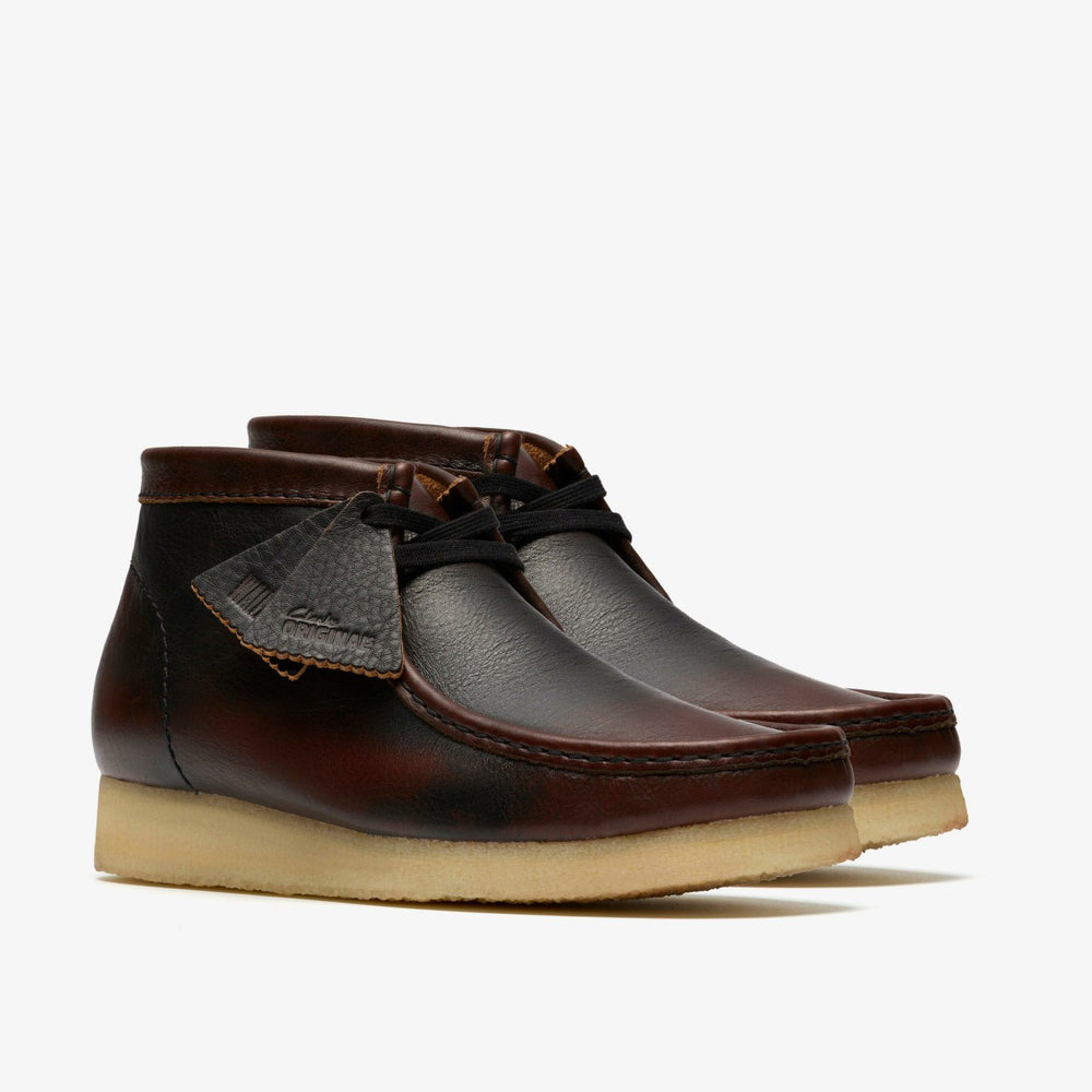 Wallabee Boot Dark Tan Combination