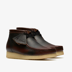 Wallabee Boot Dark Tan Combination
