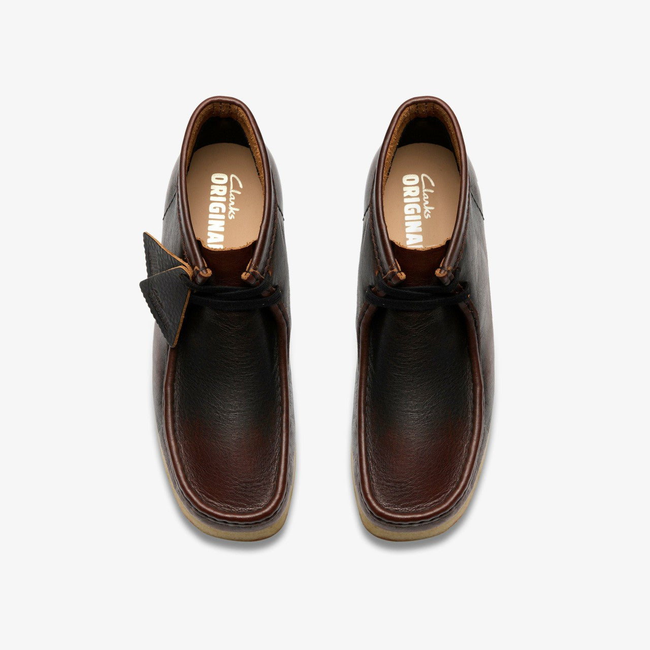 Wallabee Boot Dark Tan Combination