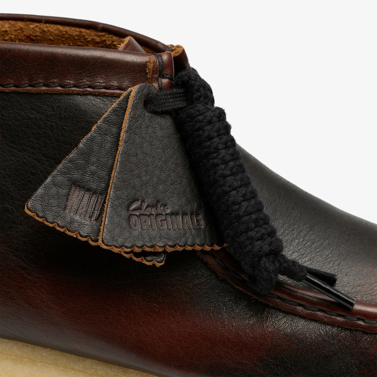 Wallabee Boot Dark Tan Combination