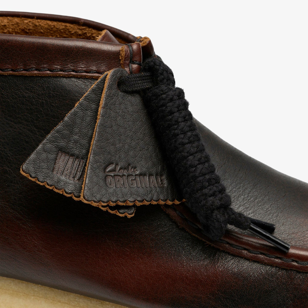 Wallabee Boot Dark Tan Combination