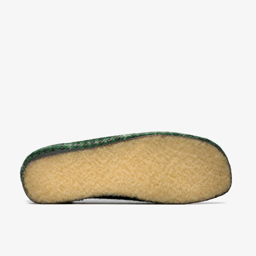 Wallabee Green Tweed Combination