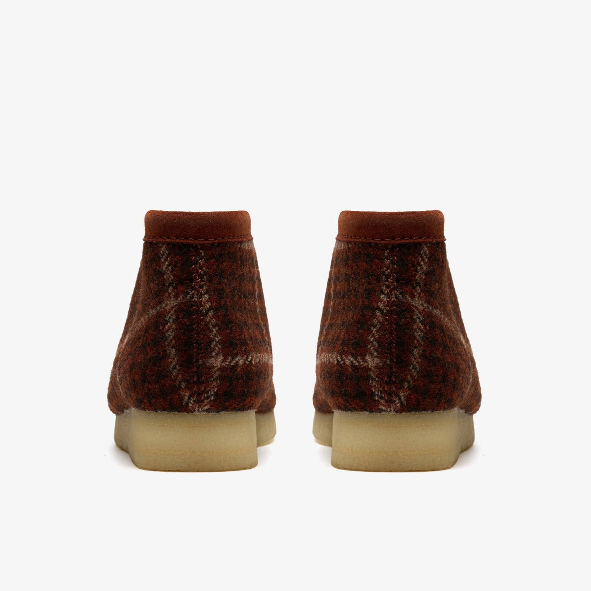 Wallabee Boot Rust Tweed Combination