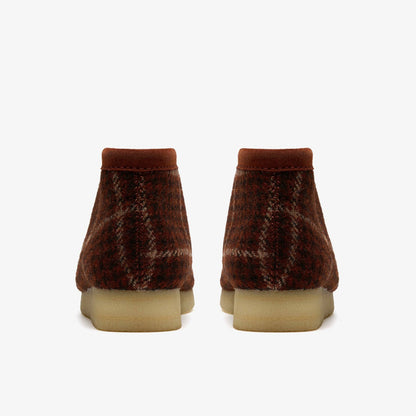Wallabee Boot Rust Tweed Combination