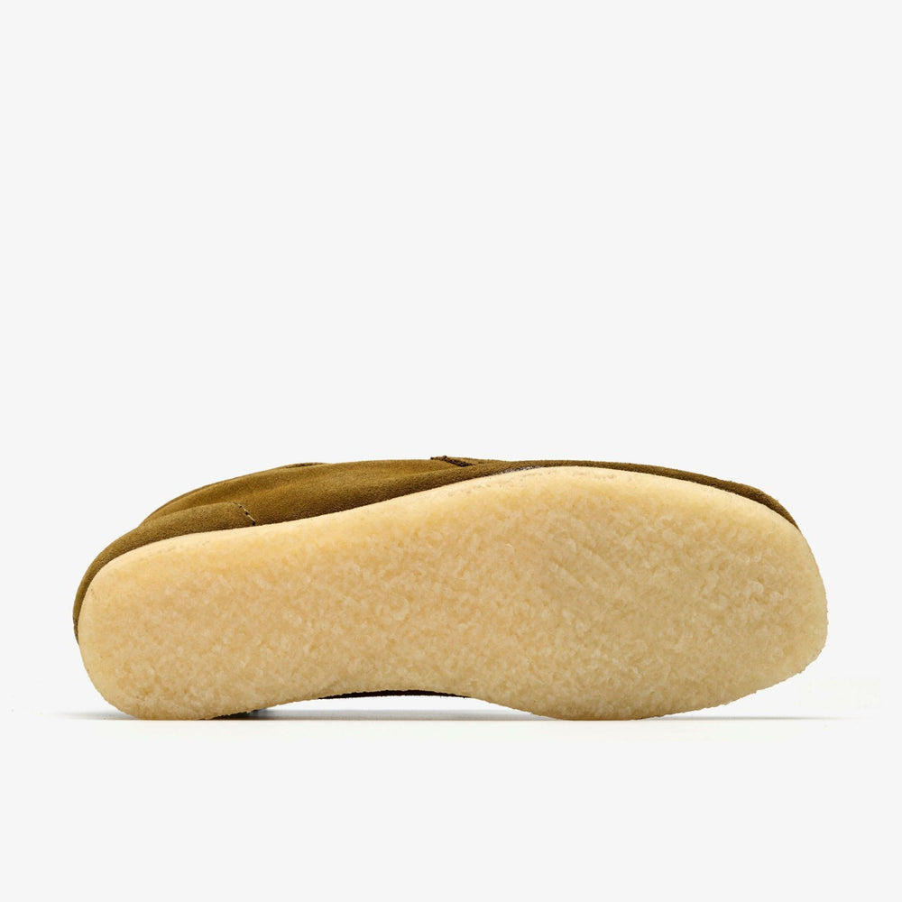 Wallabee Boot Green Suede