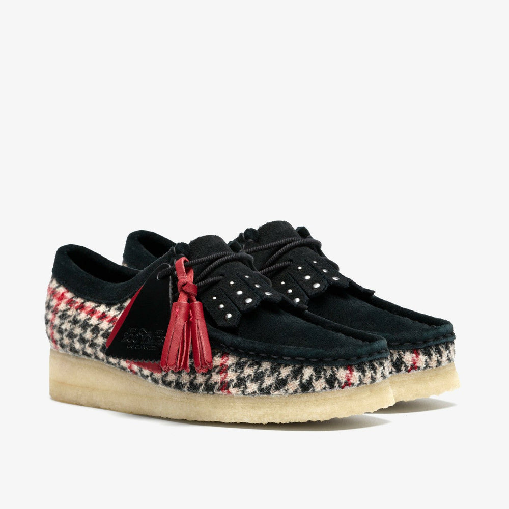 Wallabee Black Tweed Combination