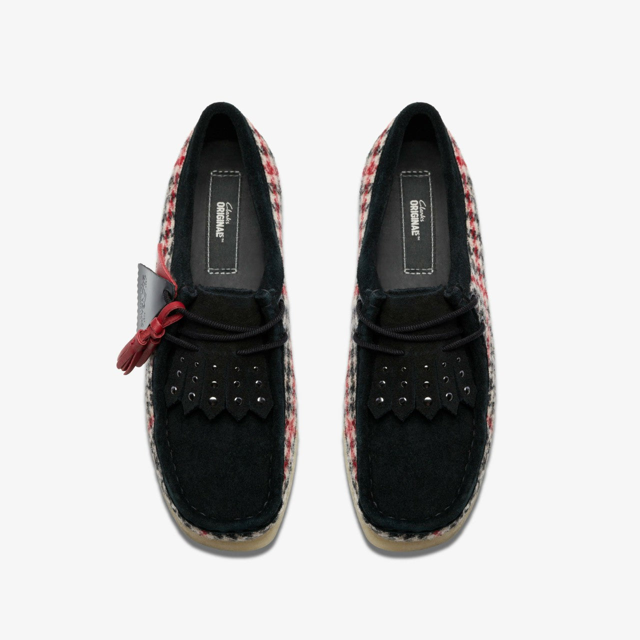 Wallabee Black Tweed Combination