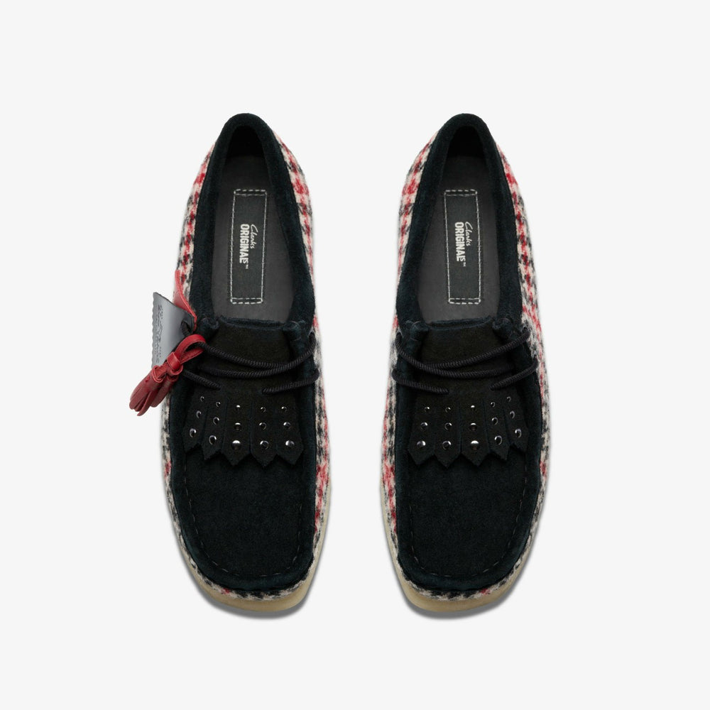 Wallabee Black Tweed Combination