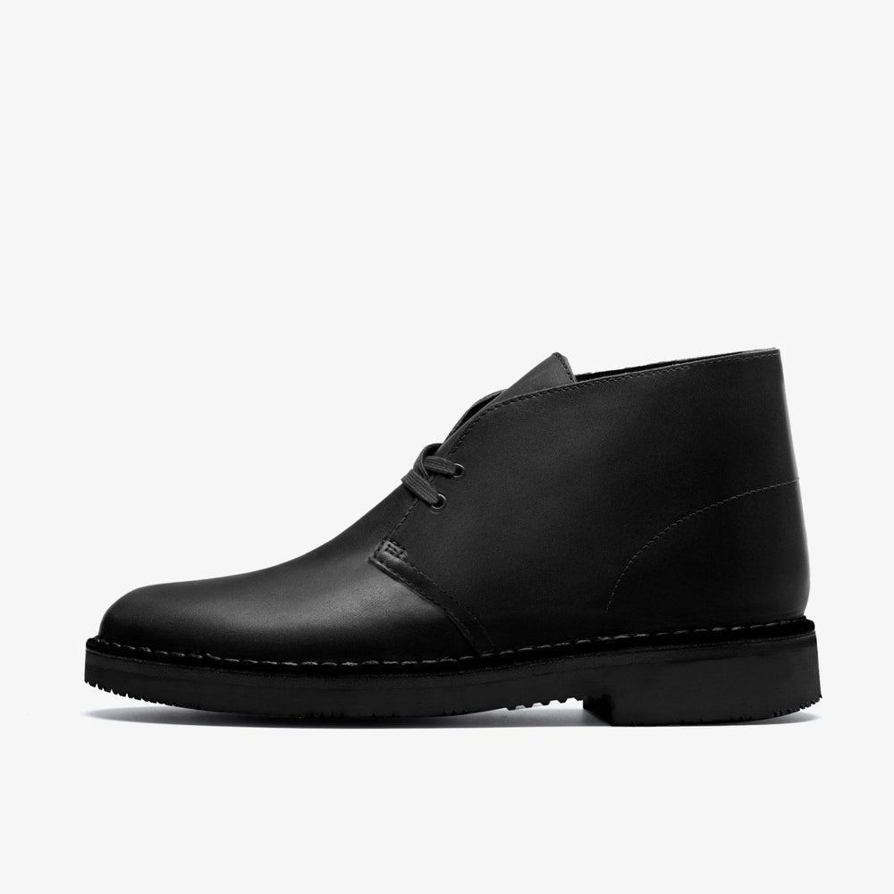 Desert Boot GORE-TEX Black Leather