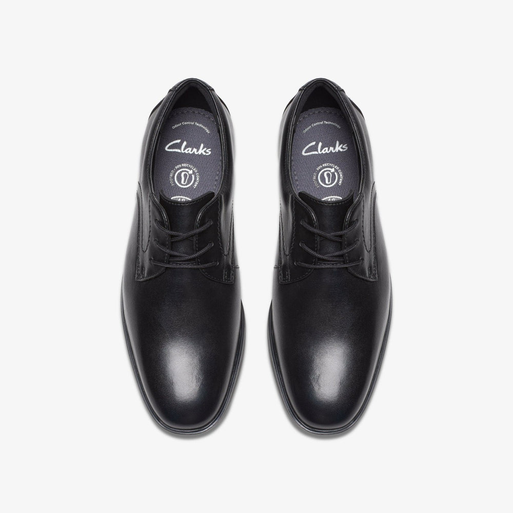 Jonwin Step Youth Black Leather