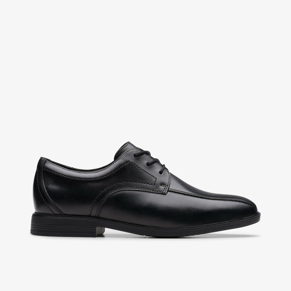 Jonwin Loop Youth Black Leather