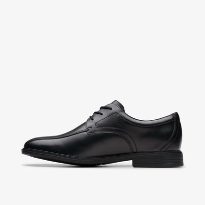 Jonwin Loop Youth Black Leather