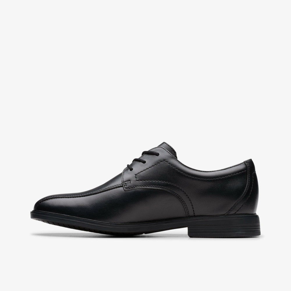 Jonwin Loop Youth Black Leather