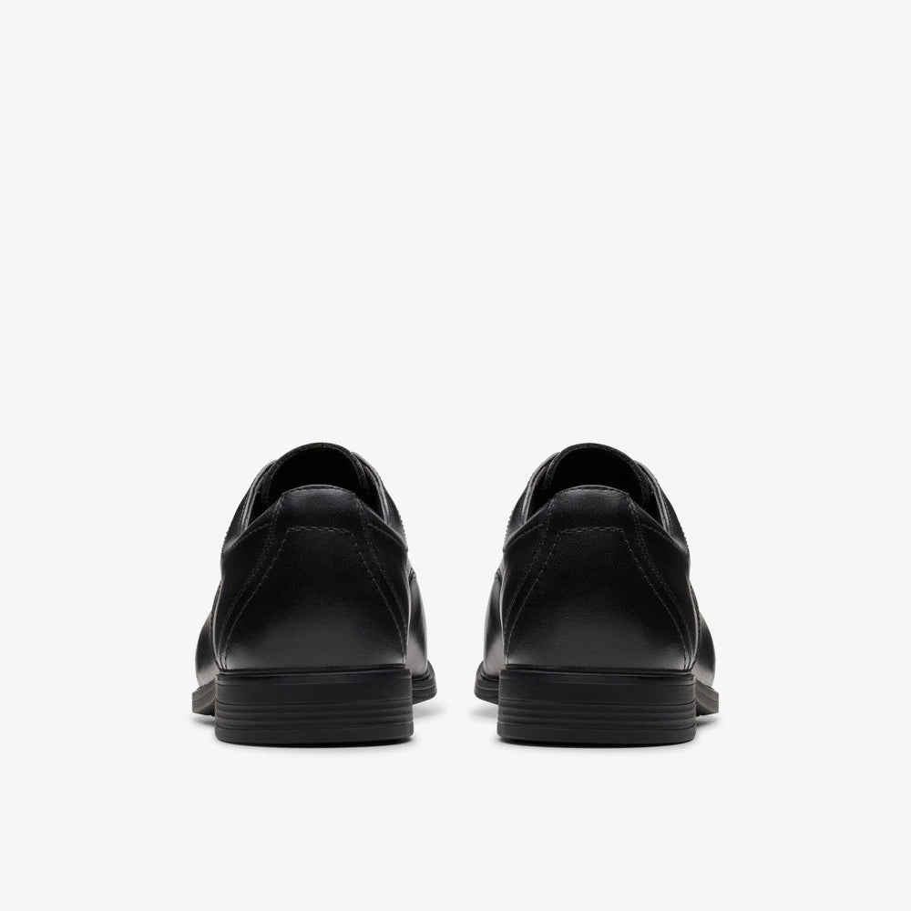 Jonwin Loop Youth Black Leather