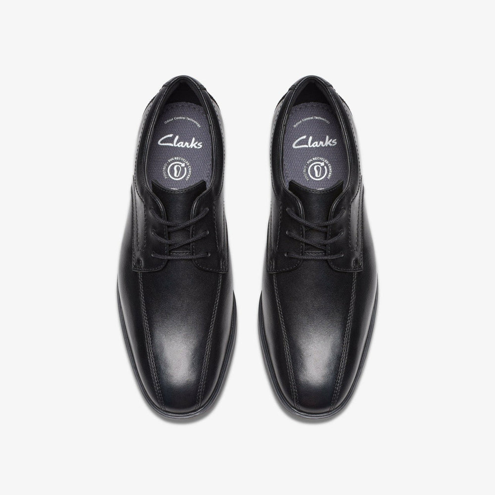 Jonwin Loop Youth Black Leather