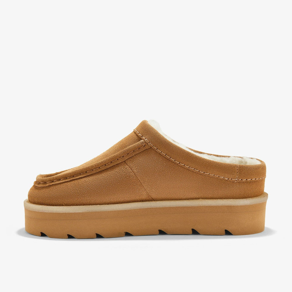 Meare Mule Caramel Warmlined