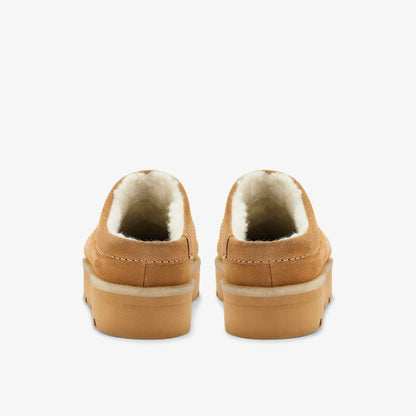 Meare Mule Caramel Warmlined