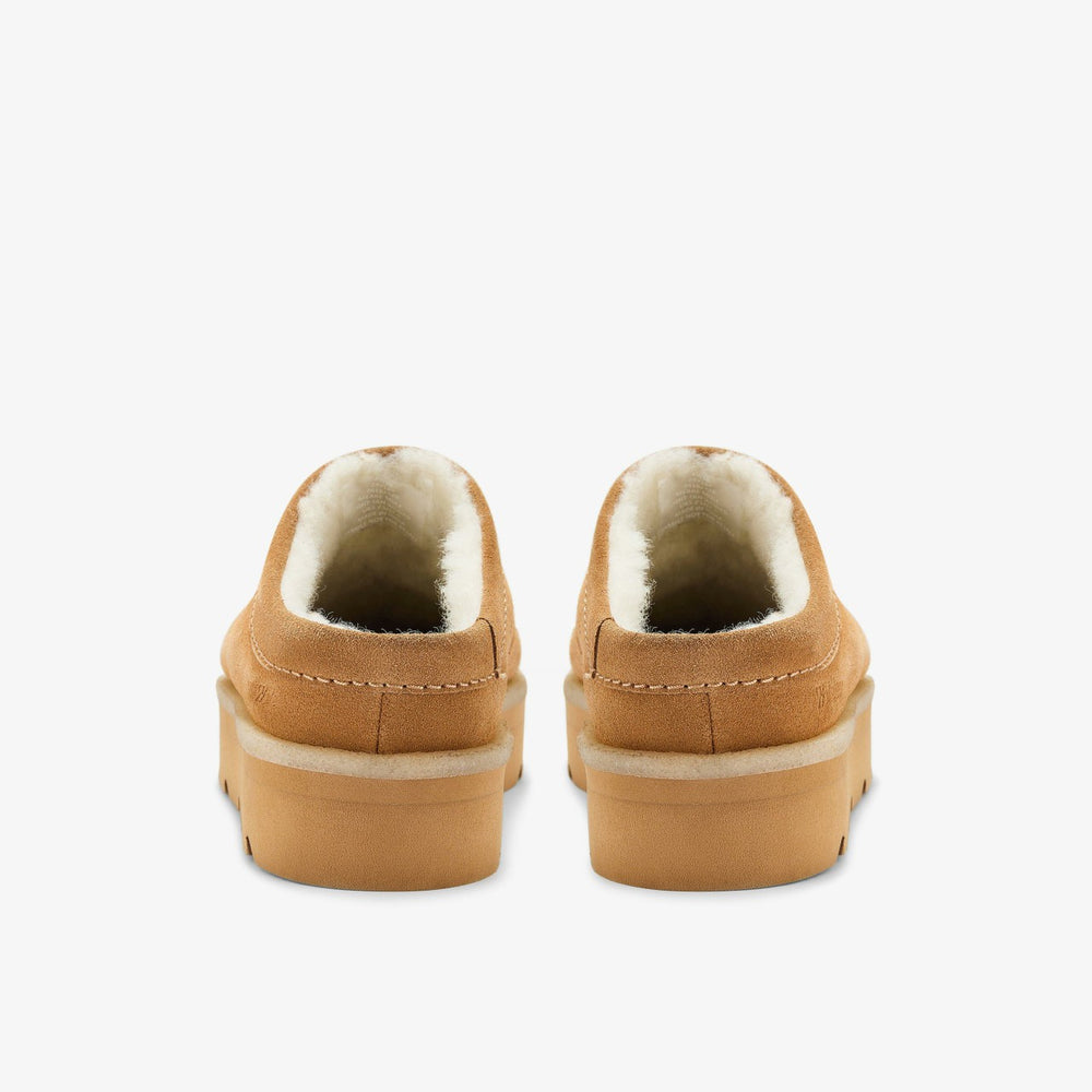 Meare Mule Caramel Warmlined